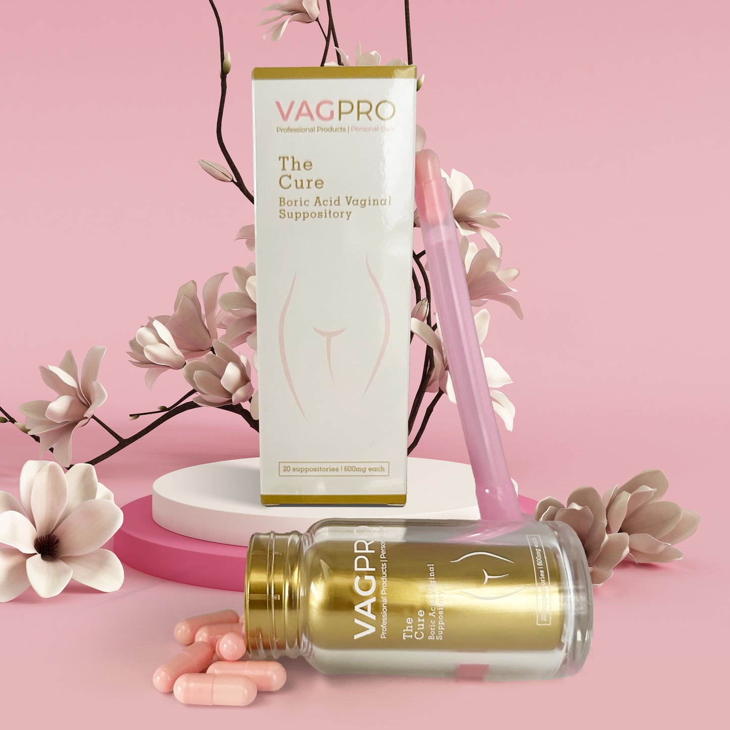 THE CURE | Boric Acid Suppositories